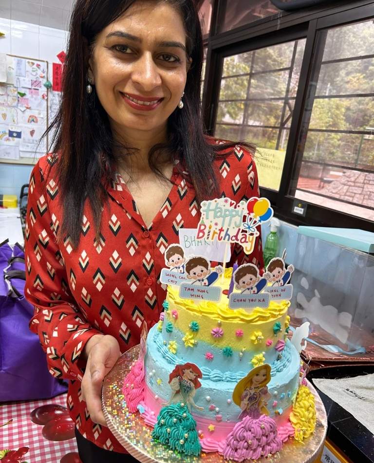 Bharti, cake maker.