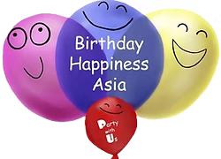 Birthday Happiness Asia logo (fallback visual; no event photograph available).