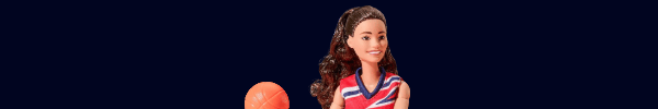 Barbie teams up with the WNBA
