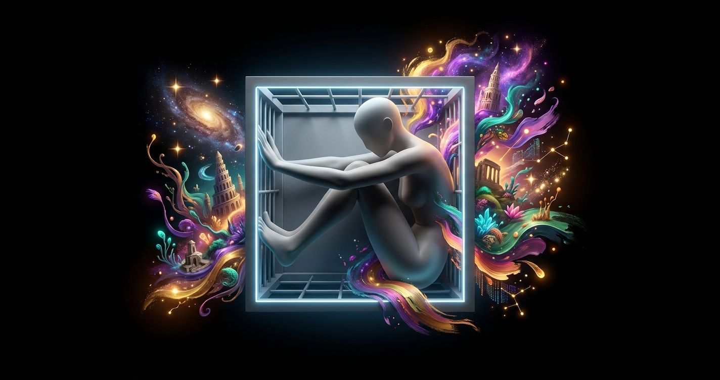 Become the niche: how world-building replaces the creative prison