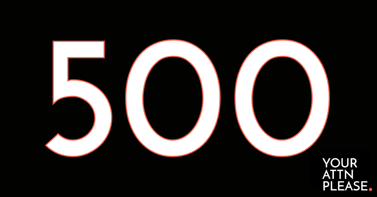 500 newsletters later--what we've learnt from 17 months of YAP-ping