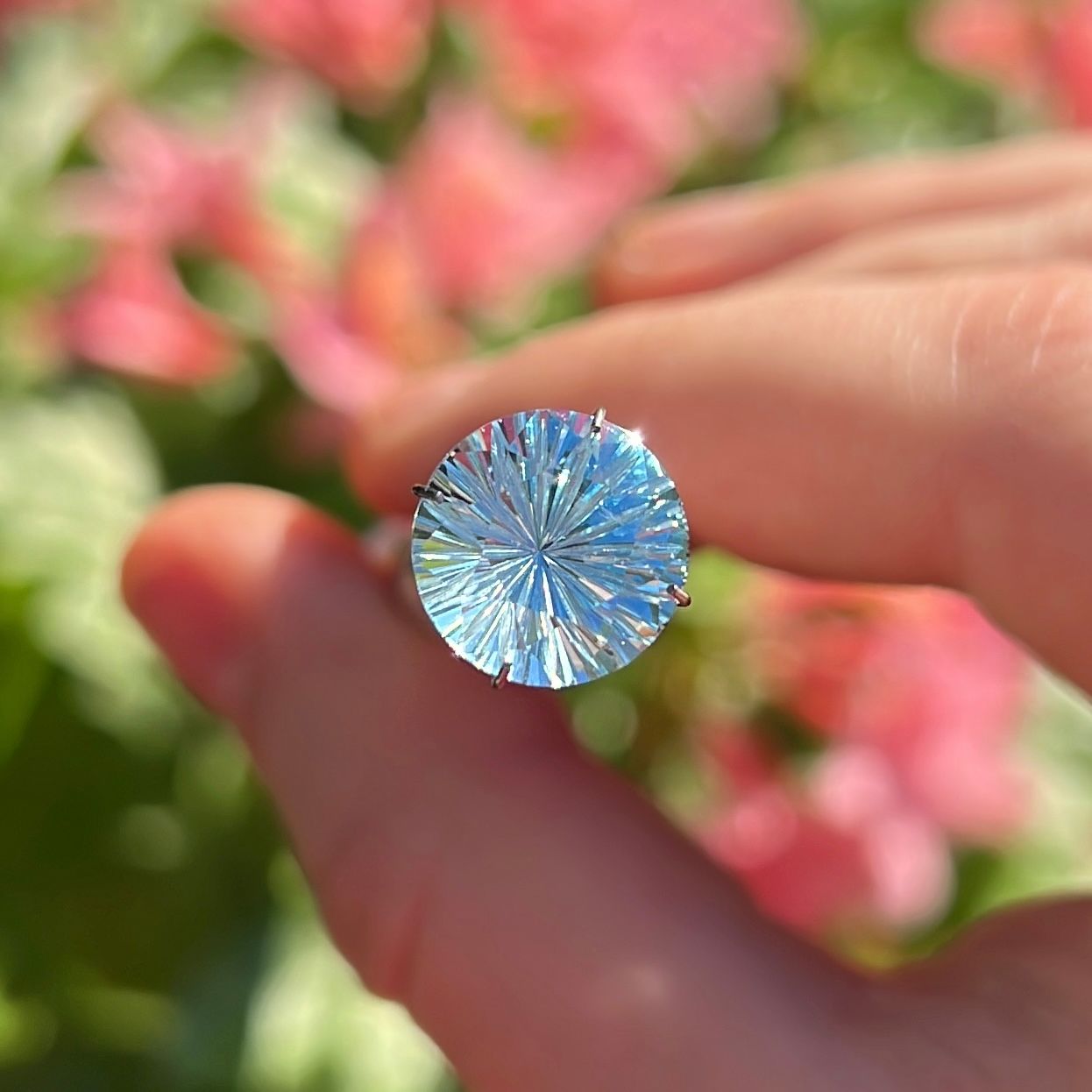 Saturated Blue Topaz, 6.65 ct — additional view 6 — ORLIVET ORL-GEM-035