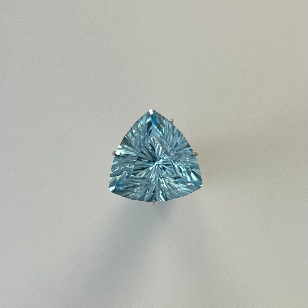 Blue Topaz, 11.10 ct — additional view 3 — ORLIVET ORL-GEM-012
