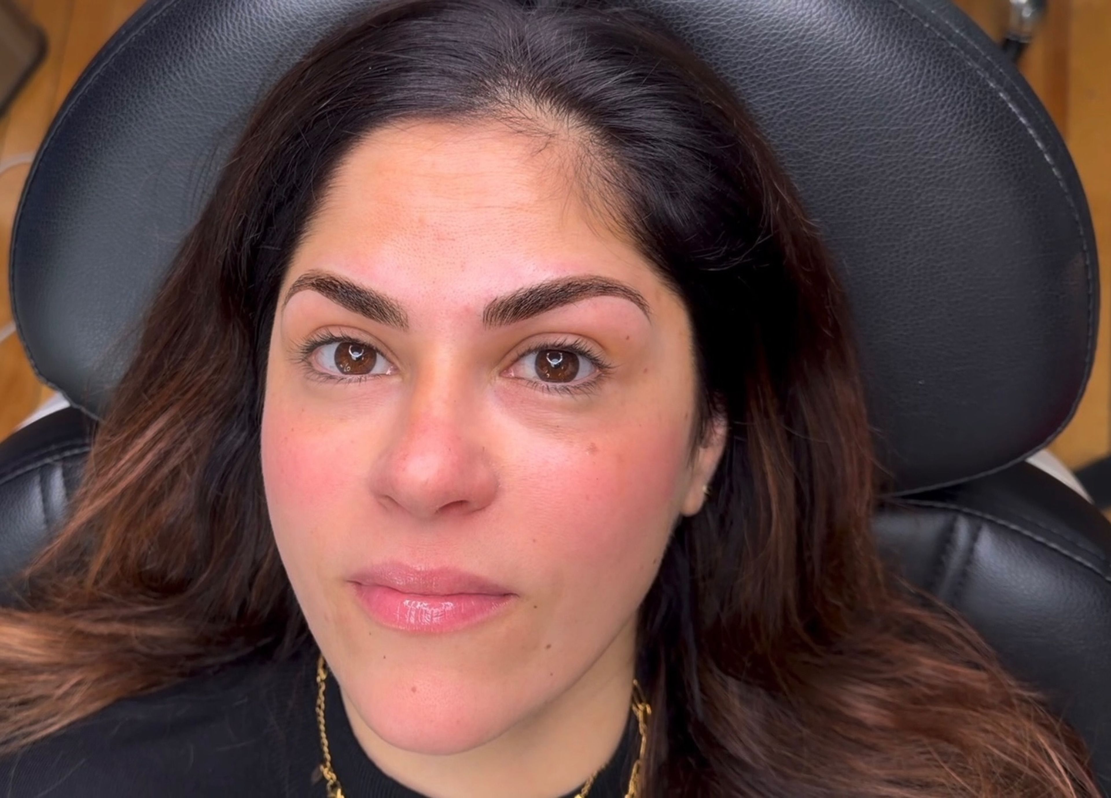 Combo Brow PMU done by Mari Guzman at MOKO Beauty