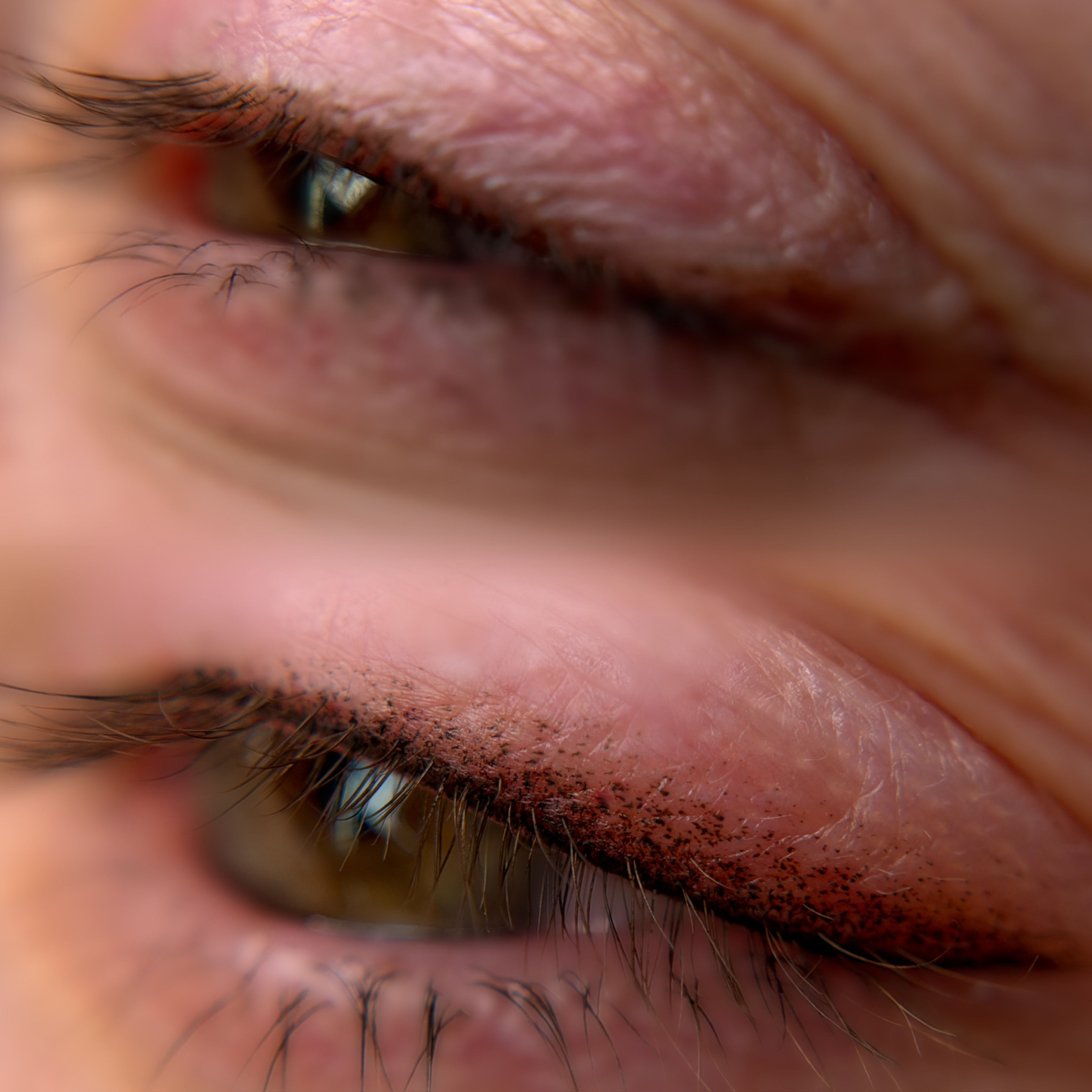 Eyeliner tattoo before and after Boston MA - MOKO Beauty Studio professional PMU eyeliner enhancement