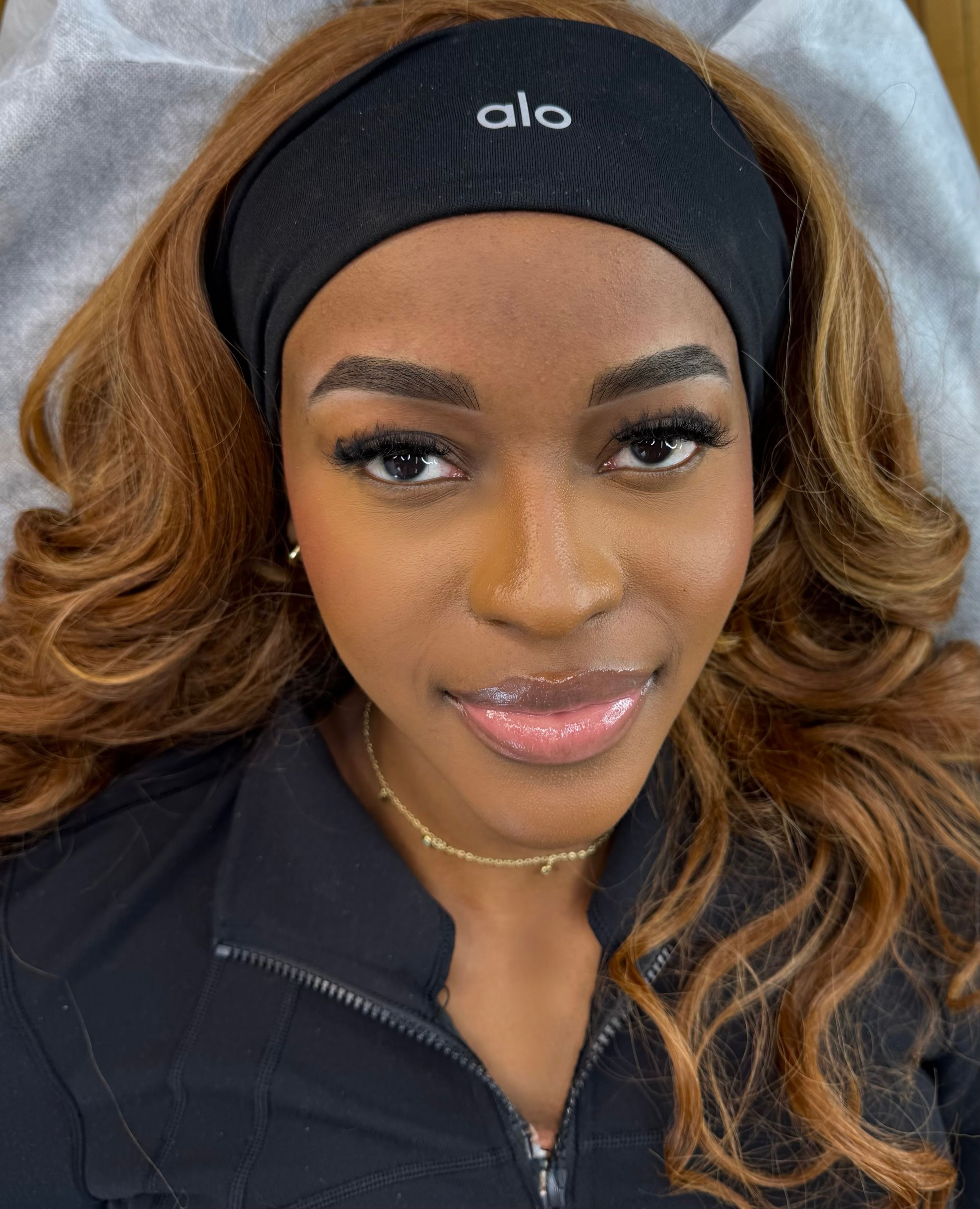 Powder Brow PMU done by Mari Guzman at MOKO Beauty