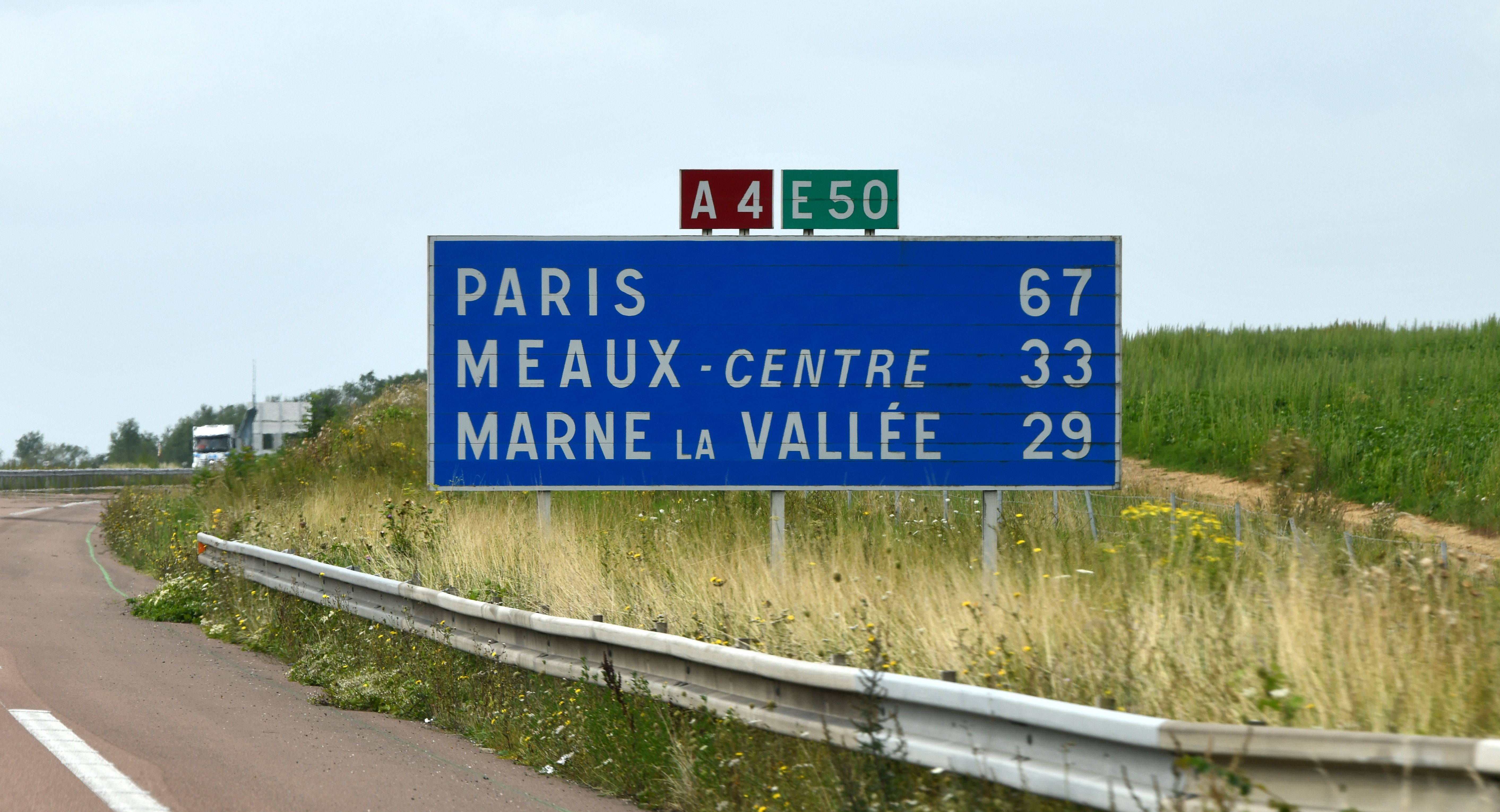 AUTOROUTE A4 BAILLY ROMAINVILLERS