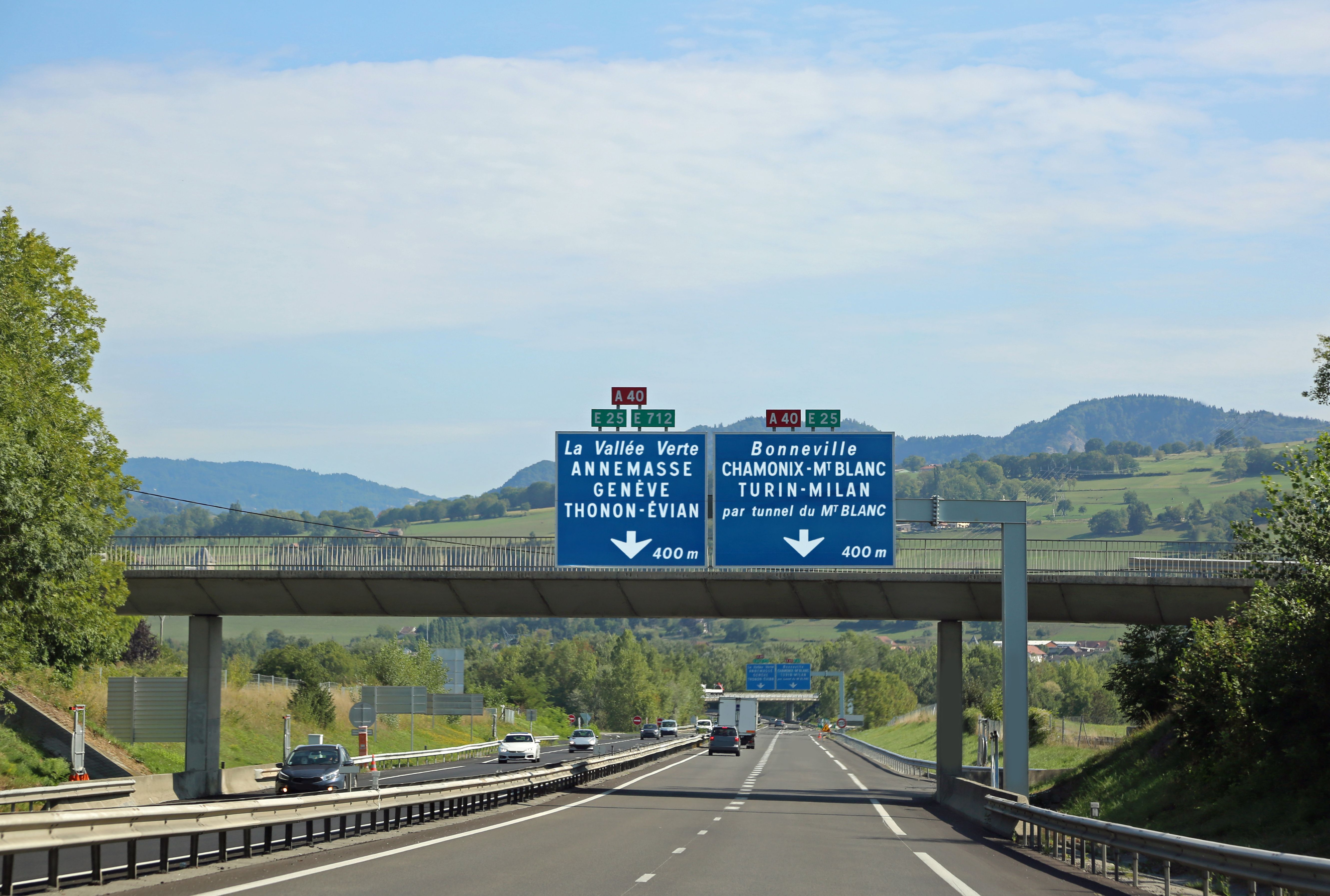 AUTOROUTE A40 ANNEMASSE