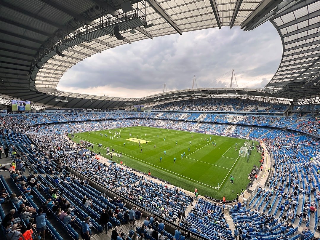 Manchester City's Etihad Stadium packed on matchday