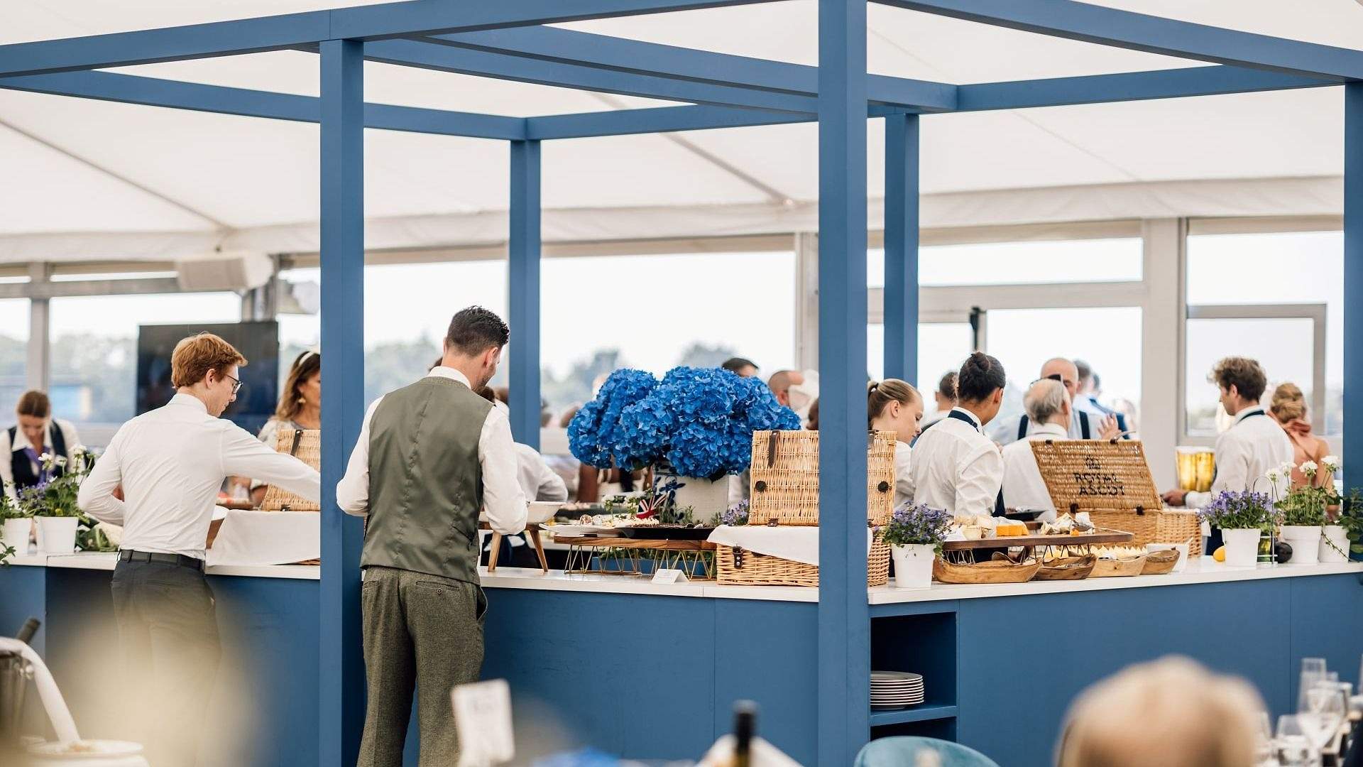 Ascot Racecourse hospitality and grandstand
