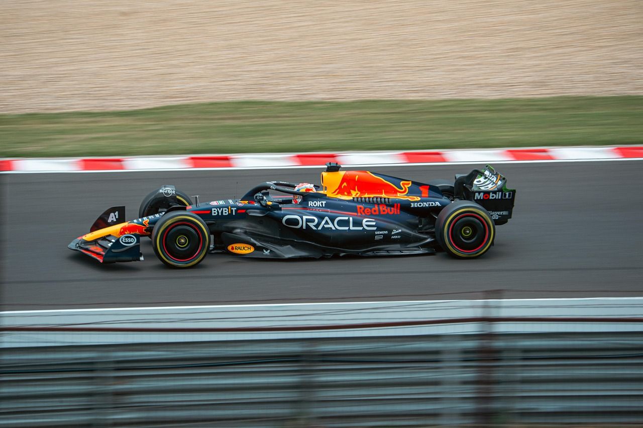 Max Verstappen's Red Bull Formula 1 car