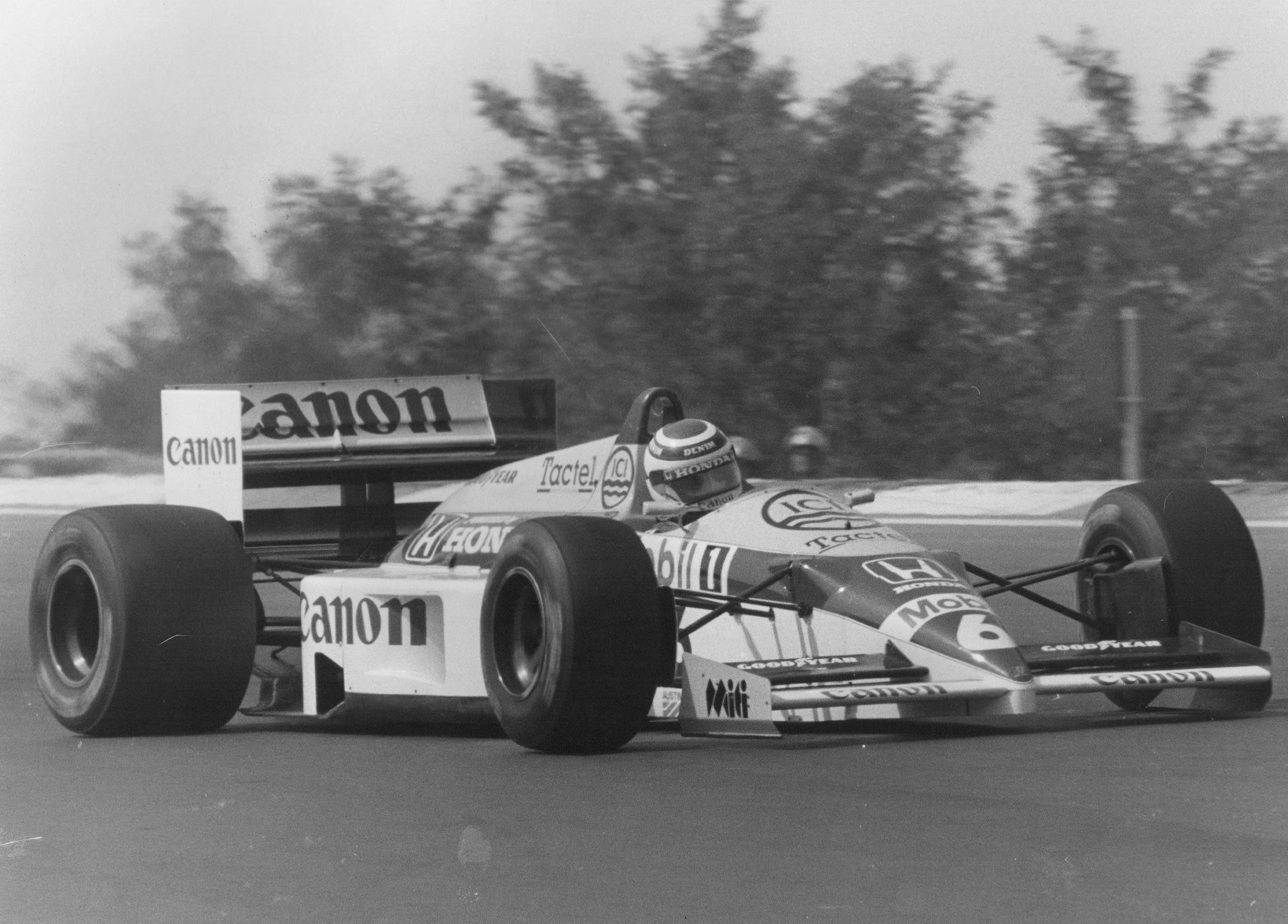 The Hungarian Formula One Grand Prix in 1986