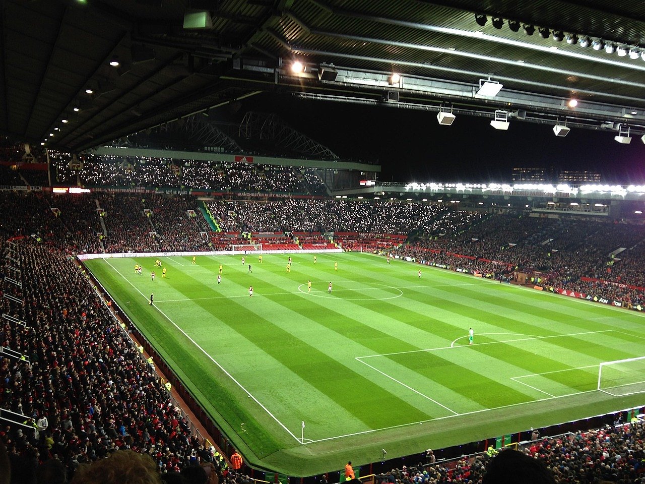 Old Trafford exterior, home of Manchester United