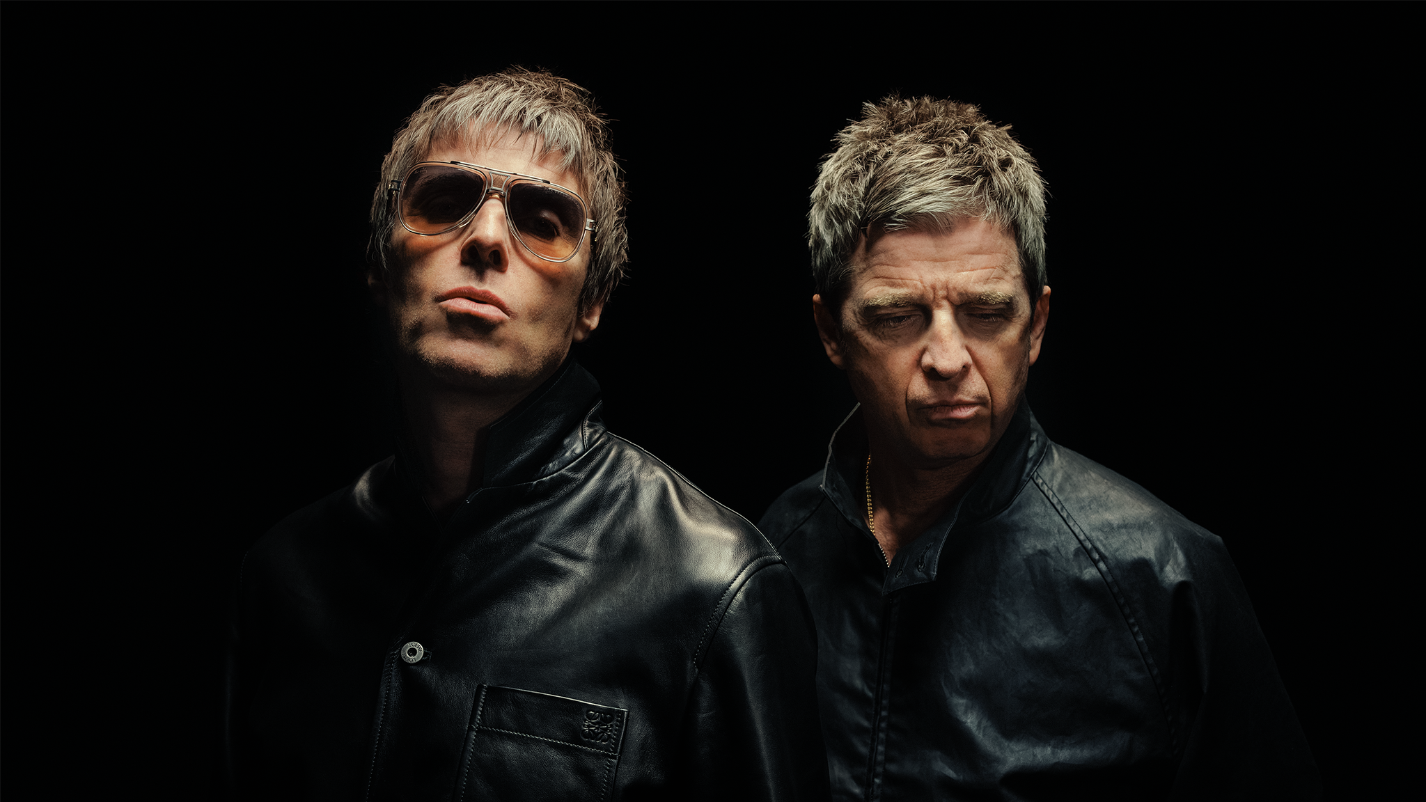 Liam and Noel Gallagher, photographed by Joshua Halling