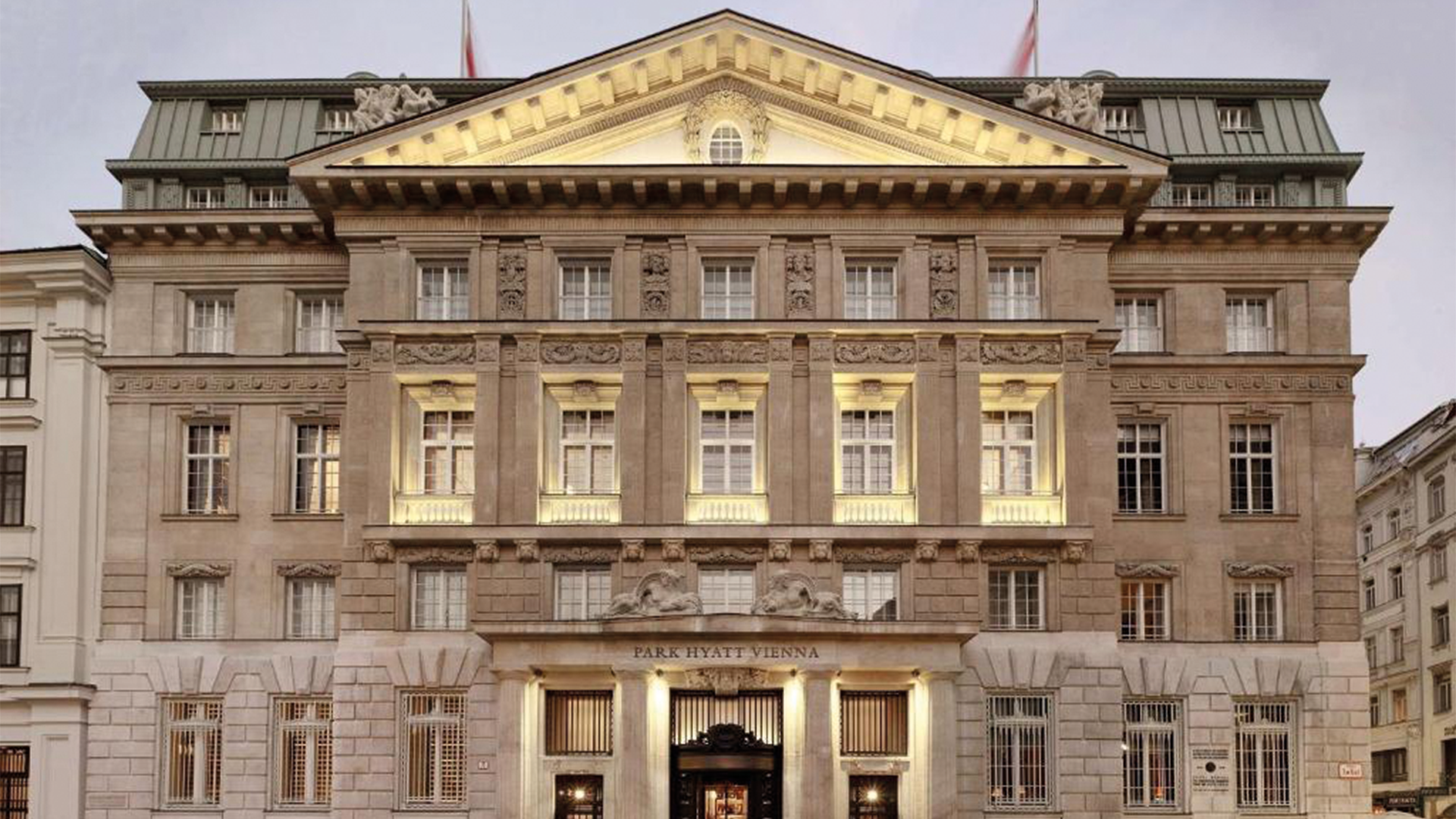 Exterior view of Park Hyatt Vienna