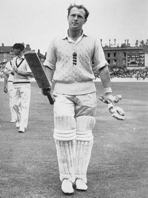 Geoffrey Boycott at The Oval.