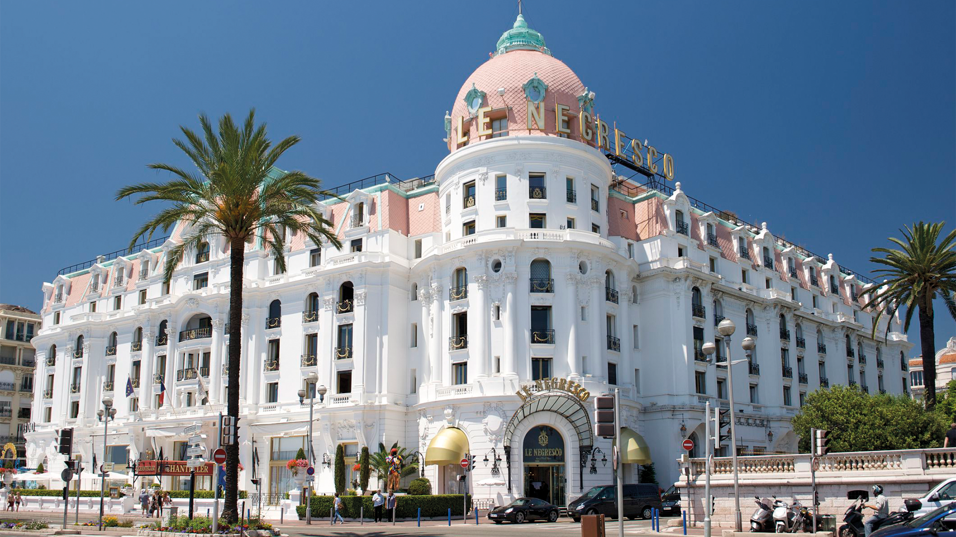 Exterior view of Le Negresco in Nice