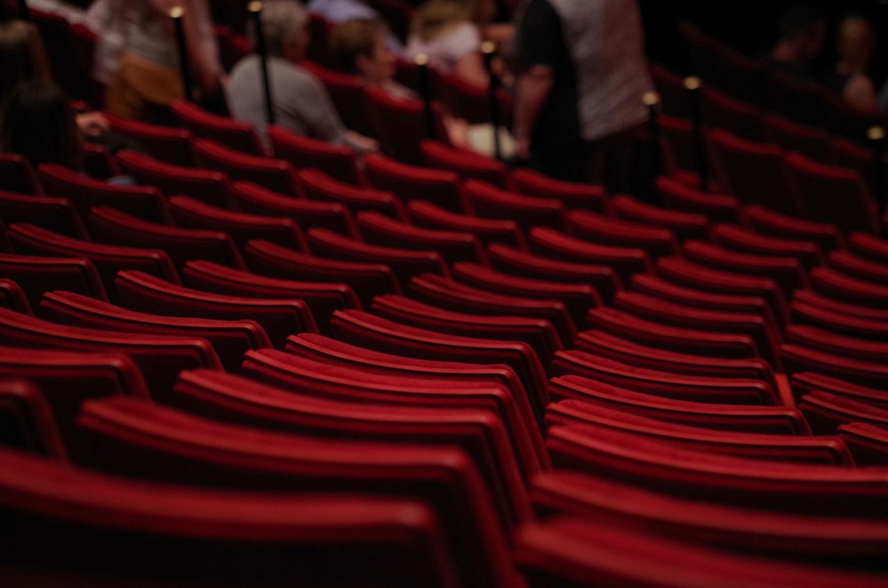 Broadway theatre stage setting