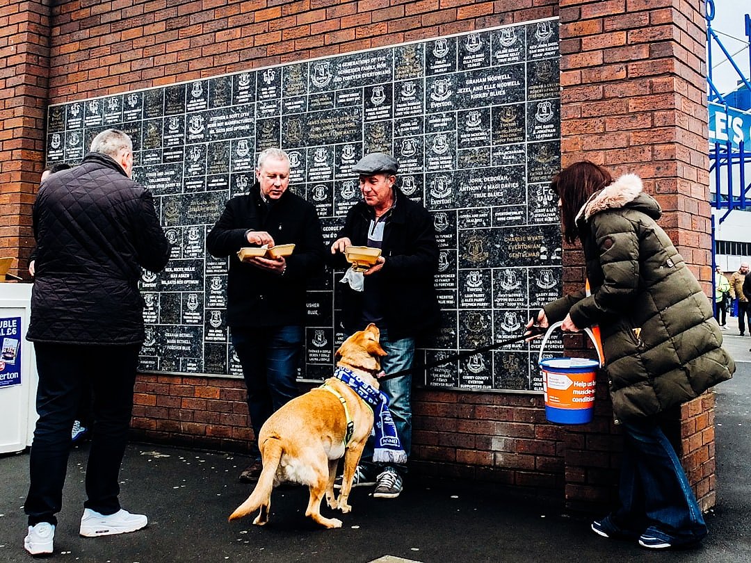 Goodison Park fans on matchday