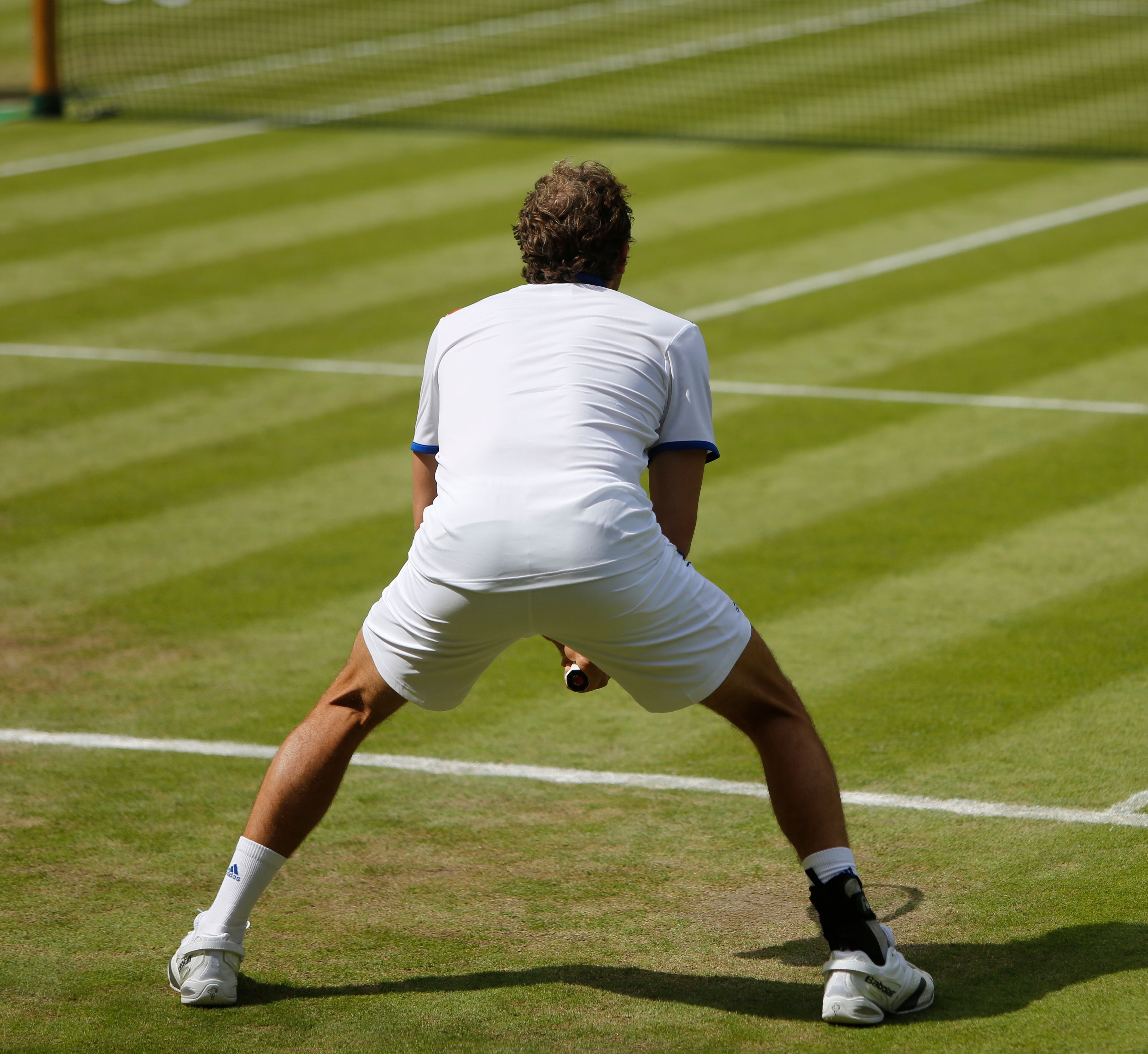 Player at Wimbledon
