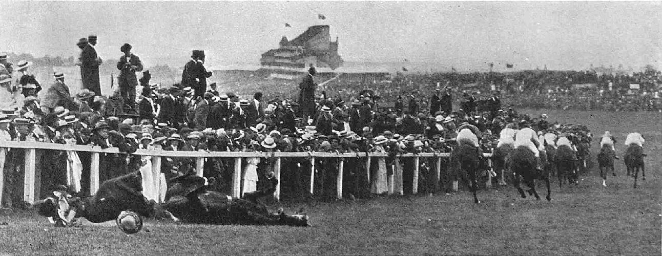 Emily Davison at the Derby The Sketch, 11 June 1913