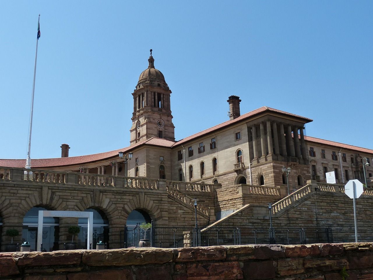 Pretoria, South Africa, where Rovos Rail's Capital Park Station serves as the private departure point