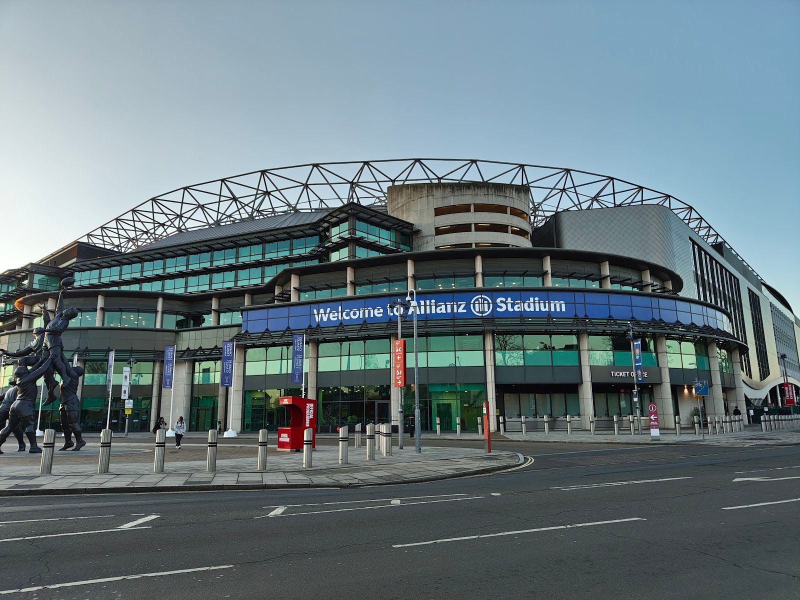 Twickenham Stadium during an Autumn Internationals rugby fixture