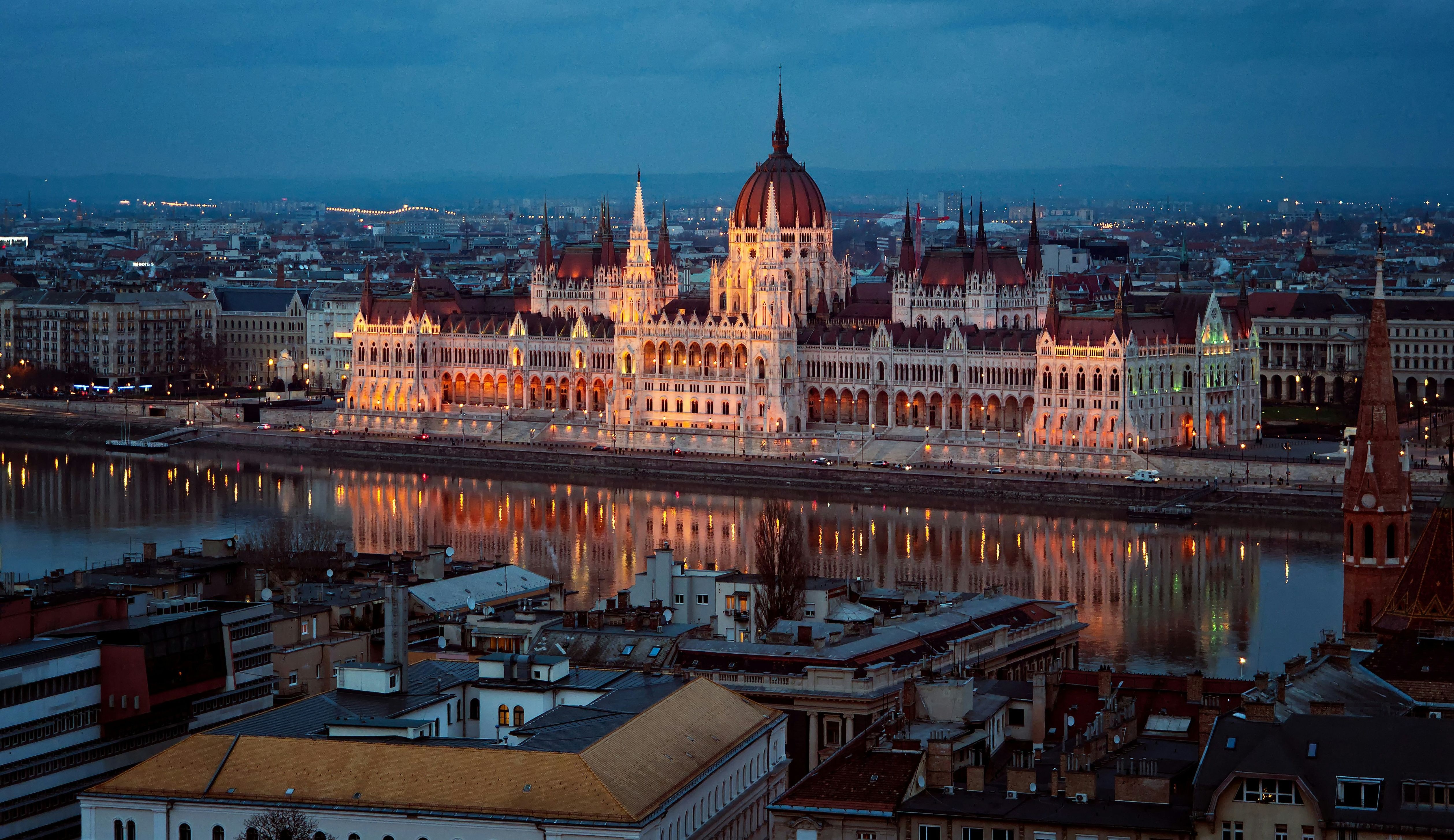 Budapest at night