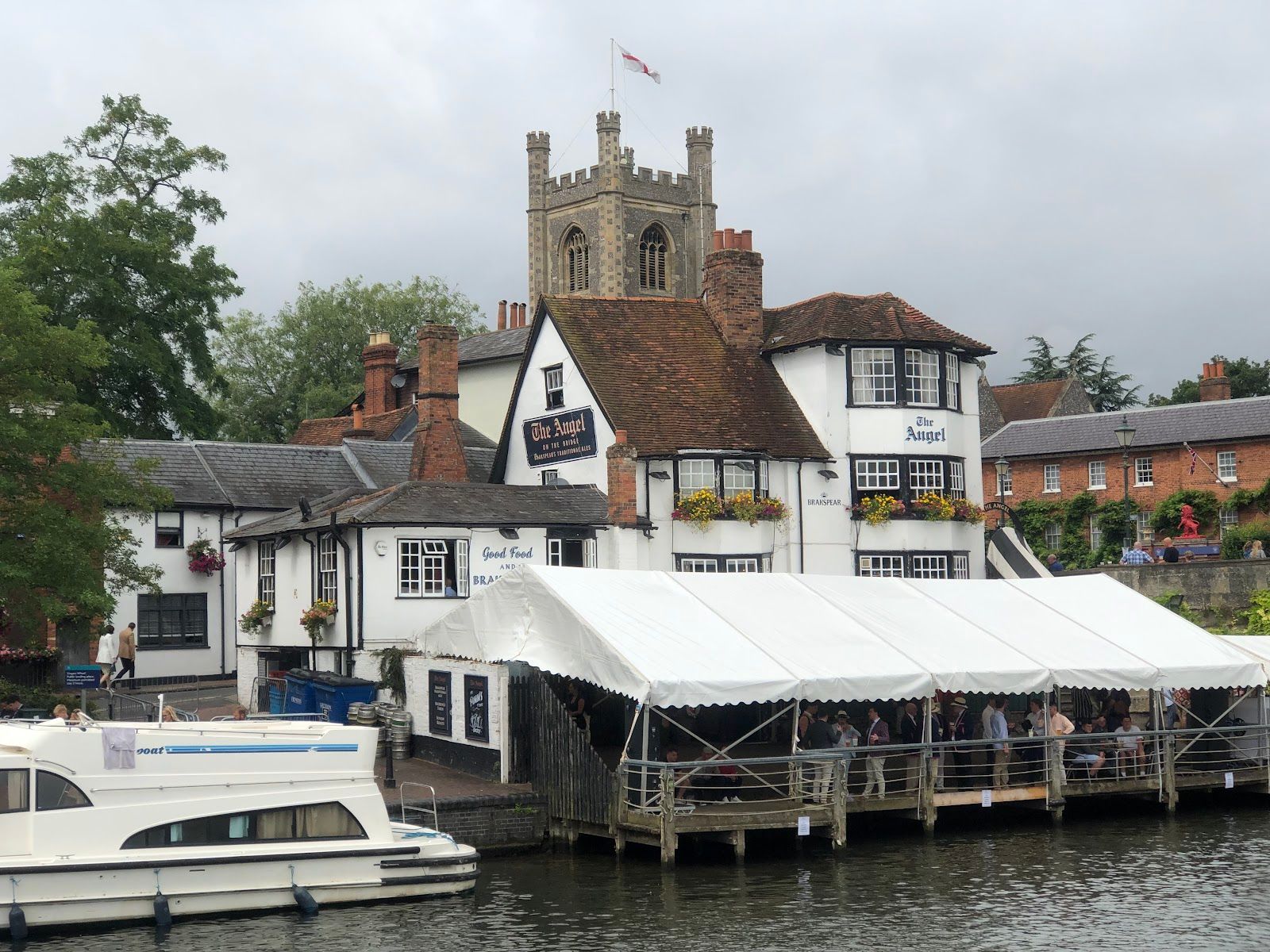 Henley Royal Regatta boats and Stewards' Enclosure