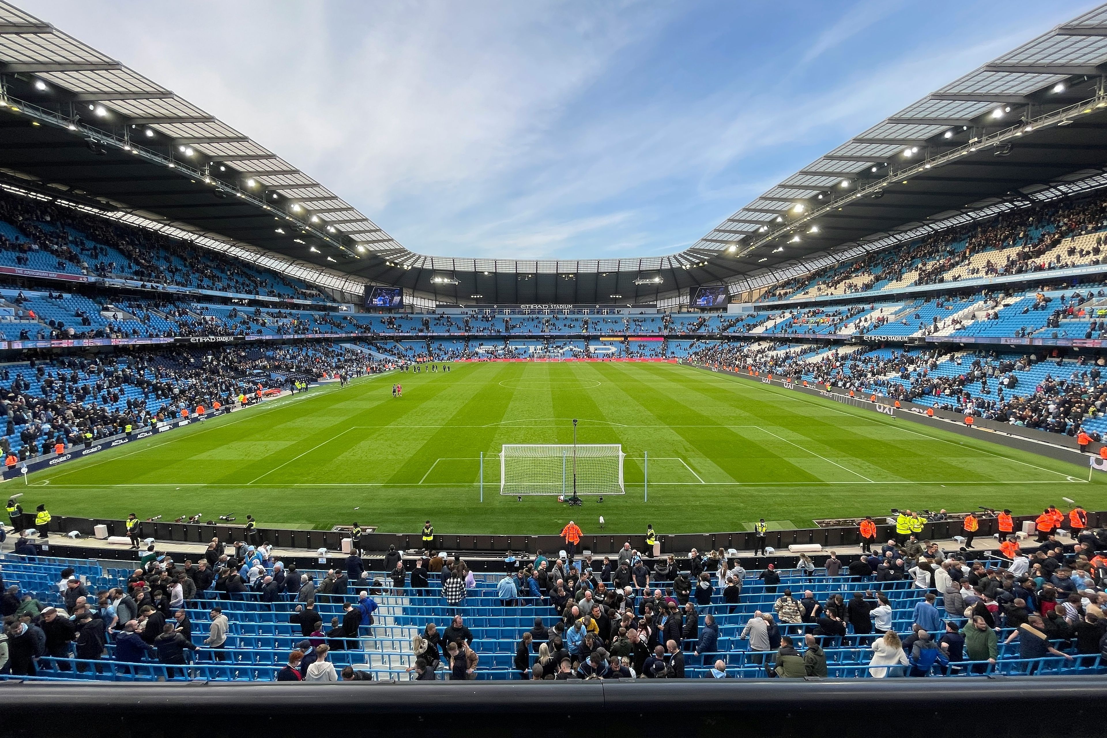 The Etihad Stadium, home of Manchester City