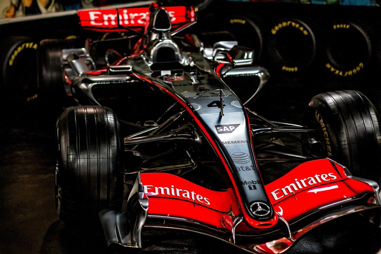 McLaren Formula 1 car from the late 1980s era
