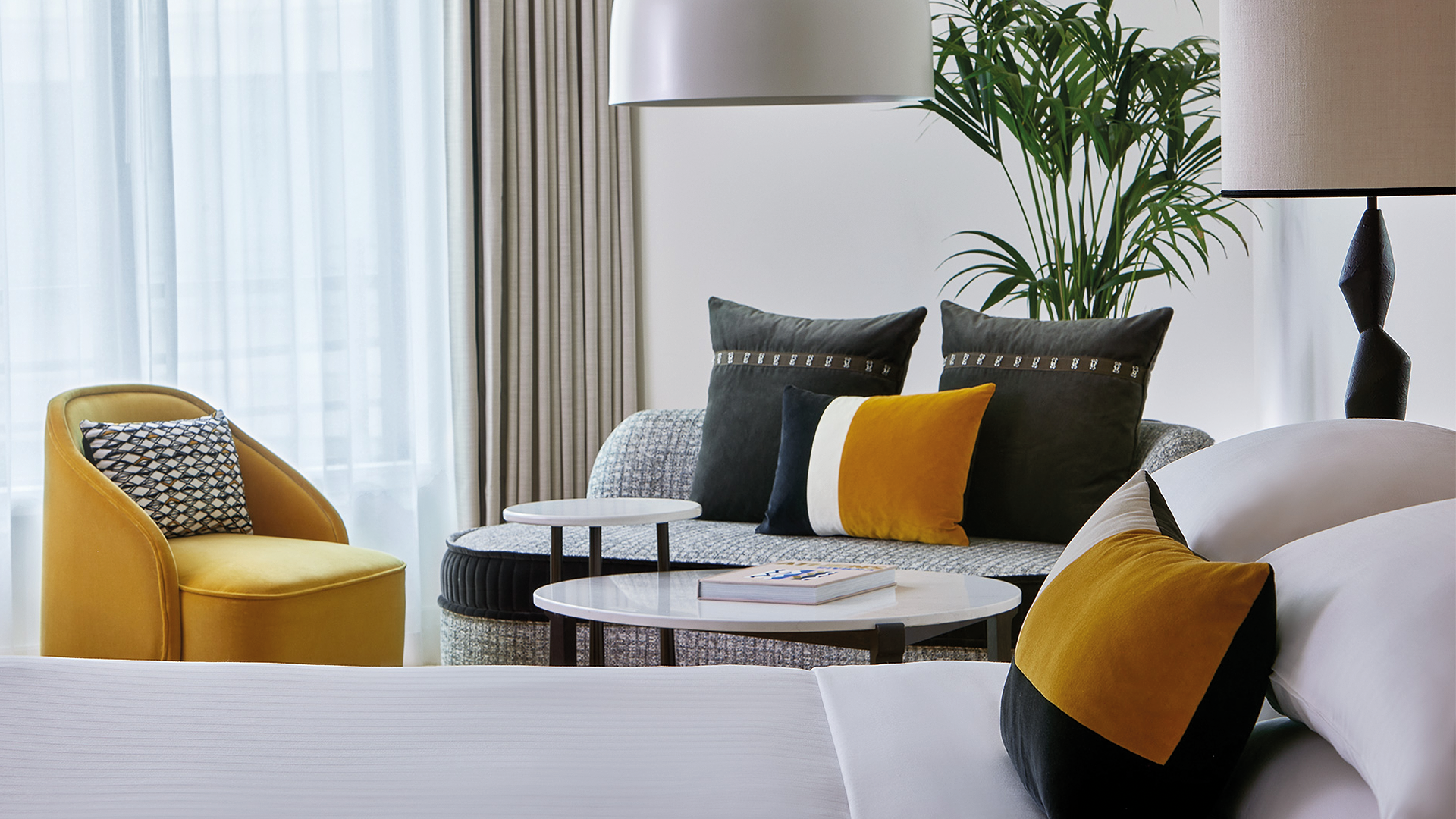 Standard room at Marriott Champs-Elysees Hotel