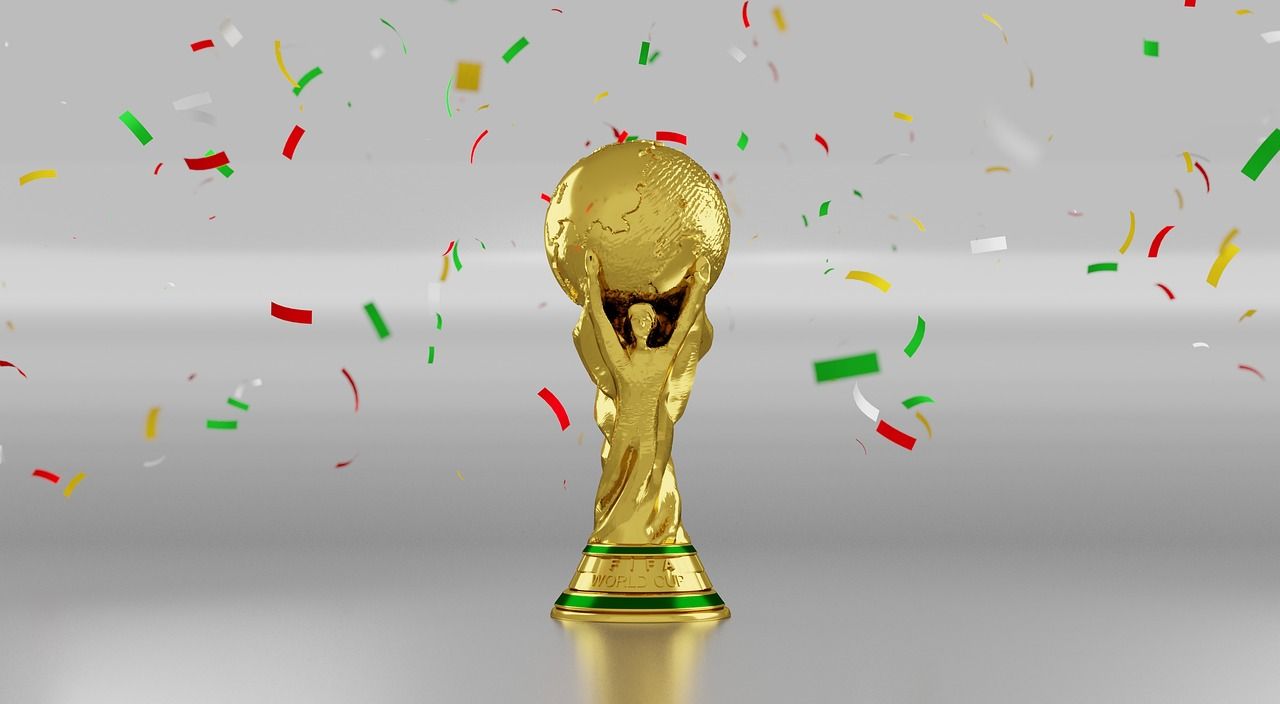 Golden trophy representing the spirit of championship golf competition