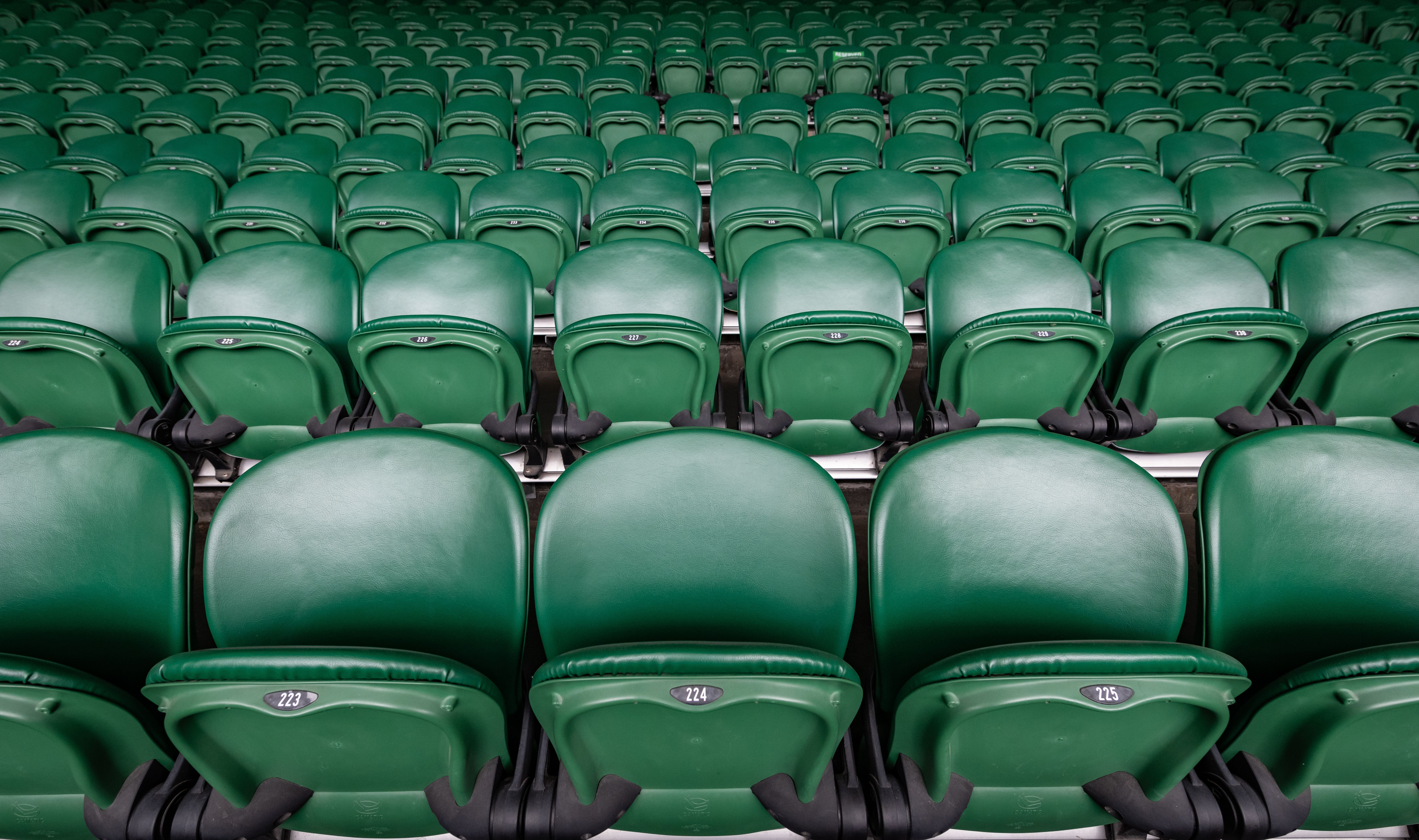 Center Court seats at Wimbledon