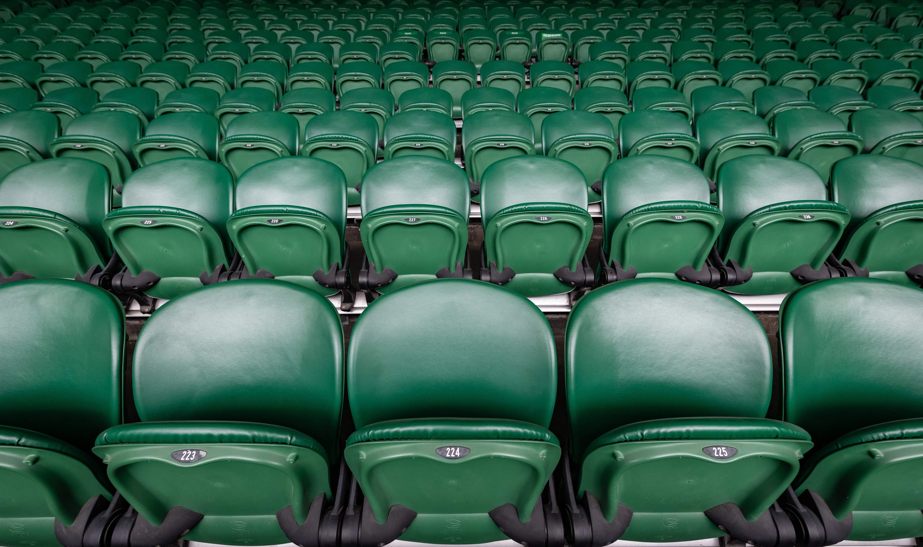 Center Court seats at Wimbledon