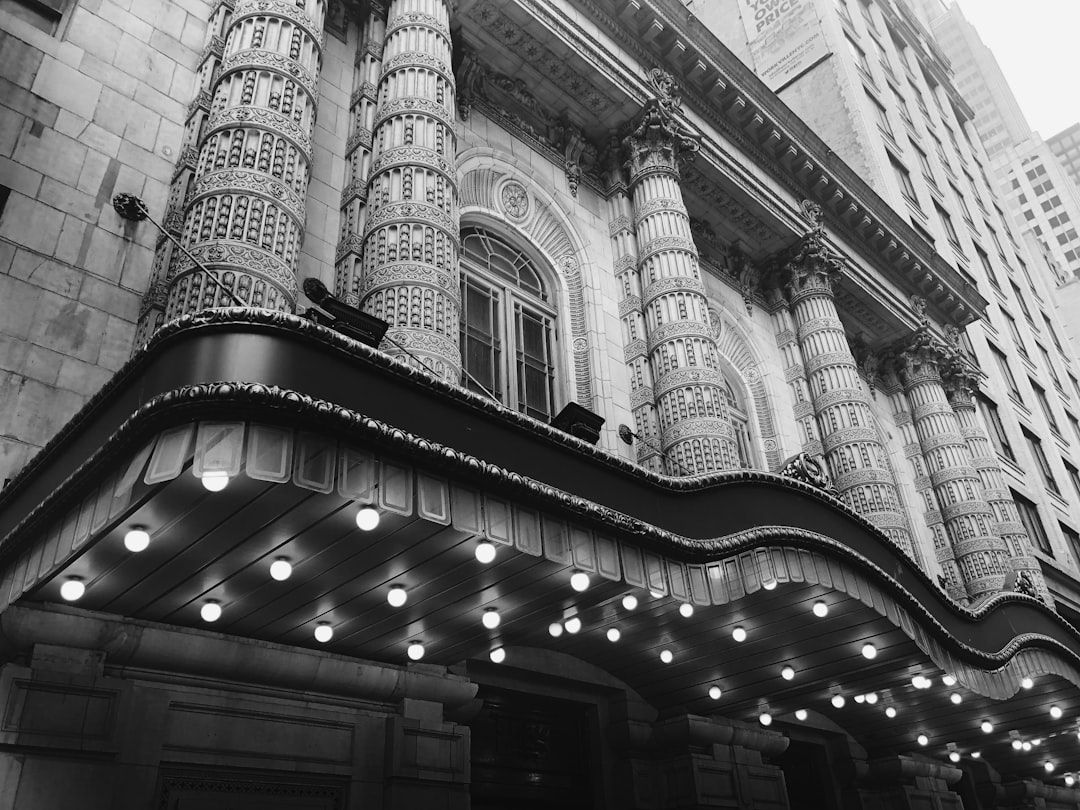 Broadway Theatre District in New York City