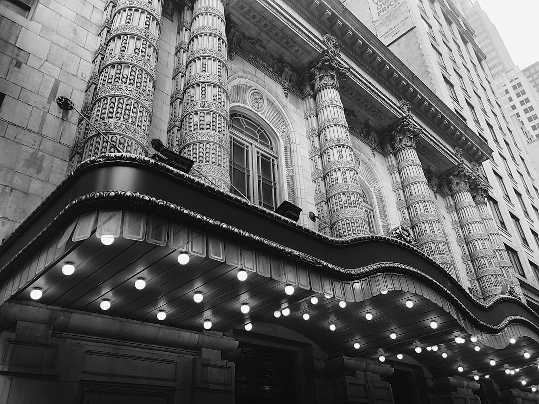Broadway Theatre District in New York City