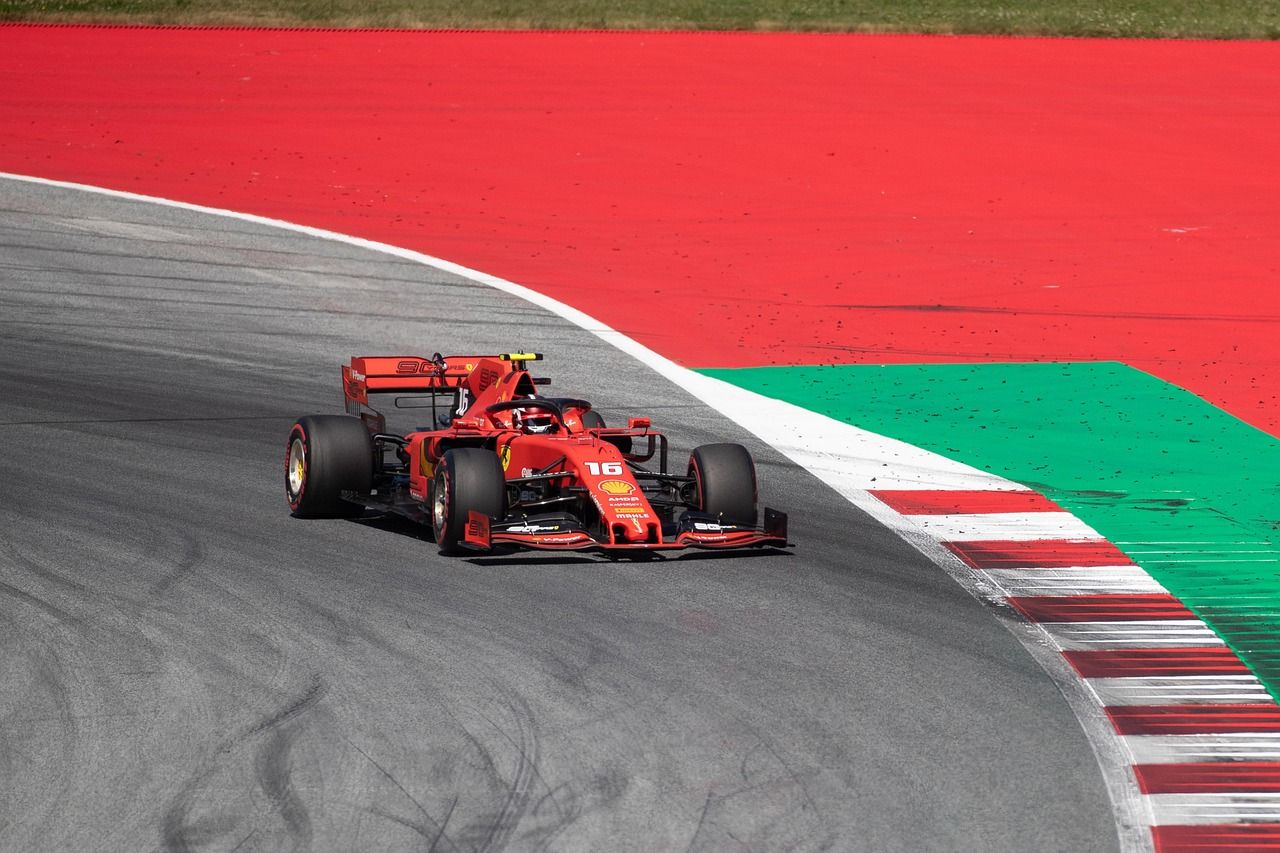 Ferrari Formula 1 car at the Red Bull Ring in Spielberg