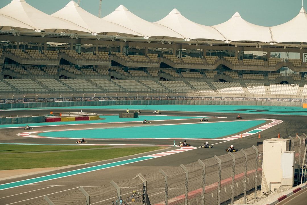 Track view of Yas Marina Circuit during the Abu Dhabi Grand Prix