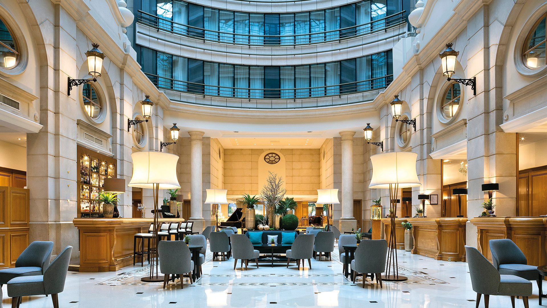 Exterior view of Marriott Champs-Elysees Hotel in Paris