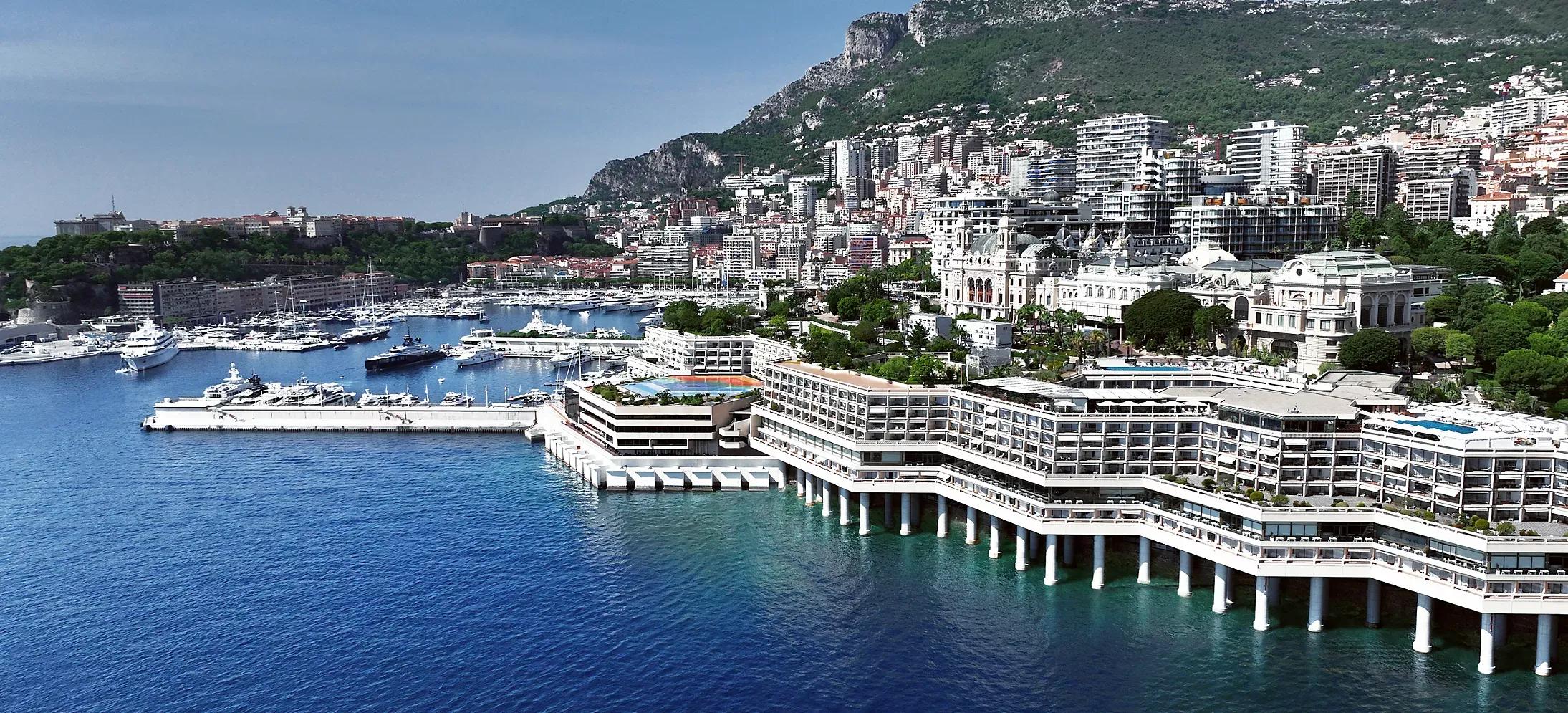 Exterior view of Fairmont Monte-Carlo in Monaco