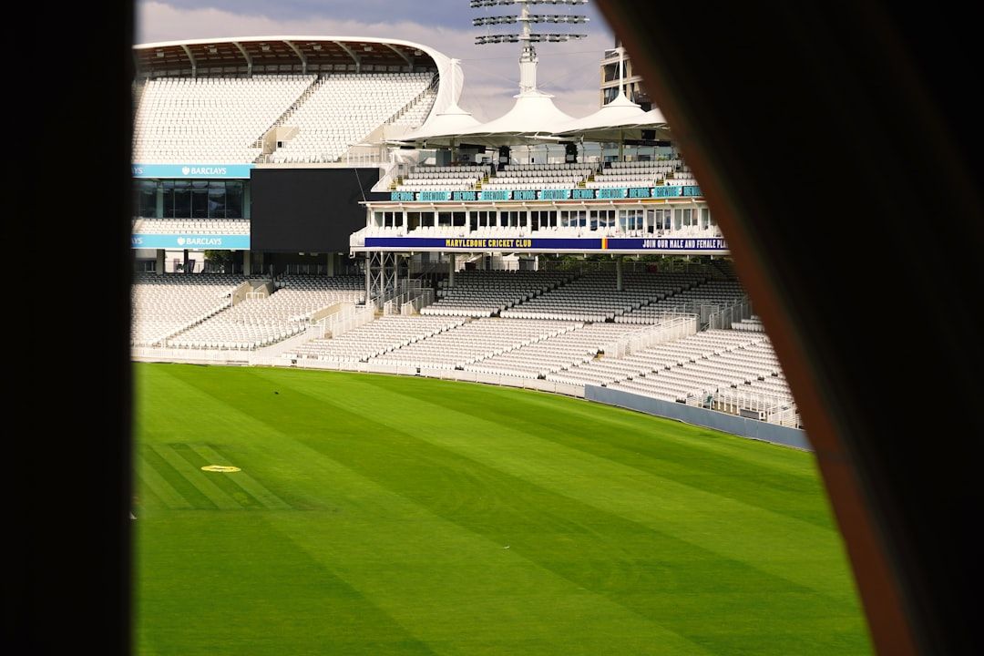 View from the Lord's Cricket Ground pavilion