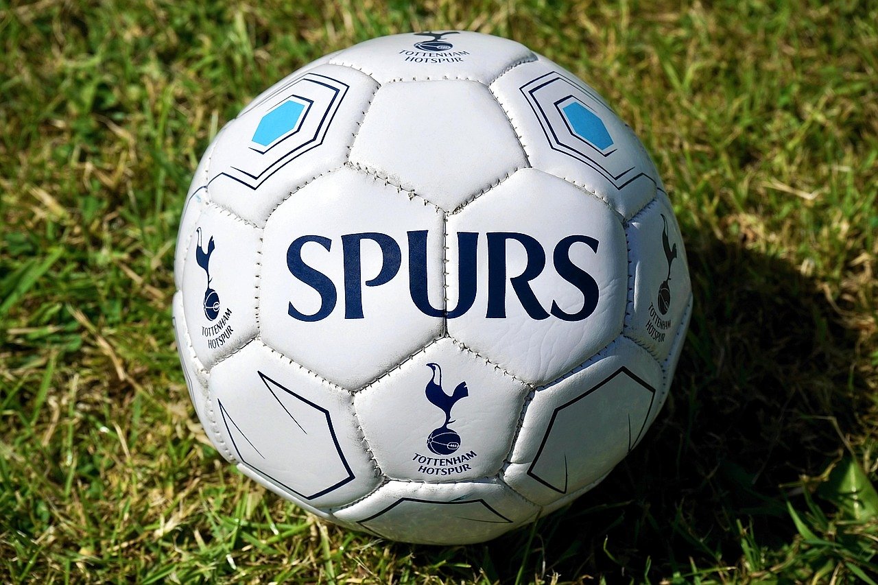 Football action on the pitch