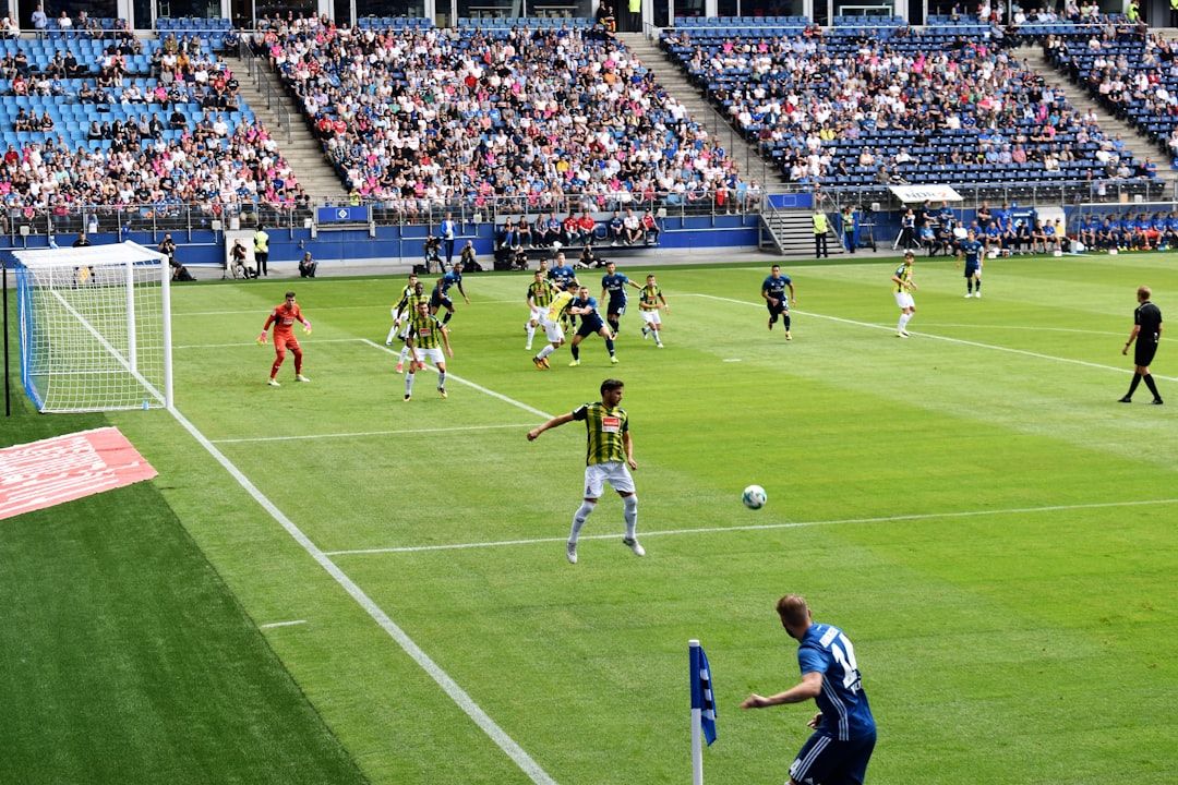 Premier League football action on the pitch