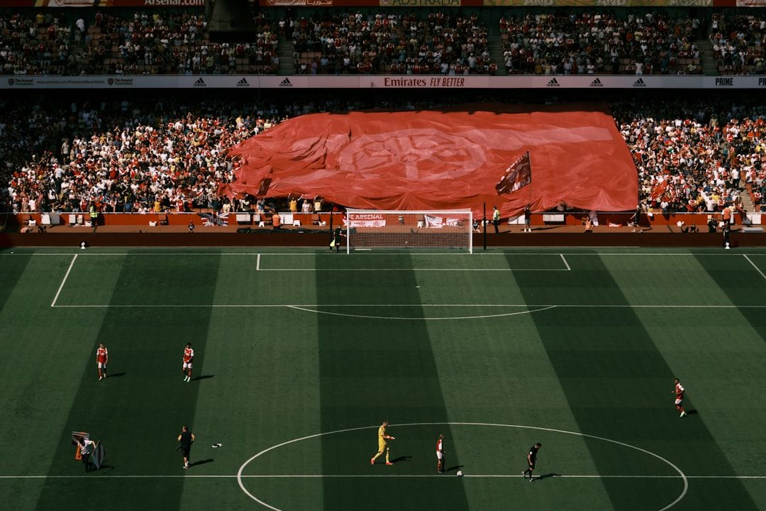 Arsenal in Premier League matchday action at Emirates Stadium