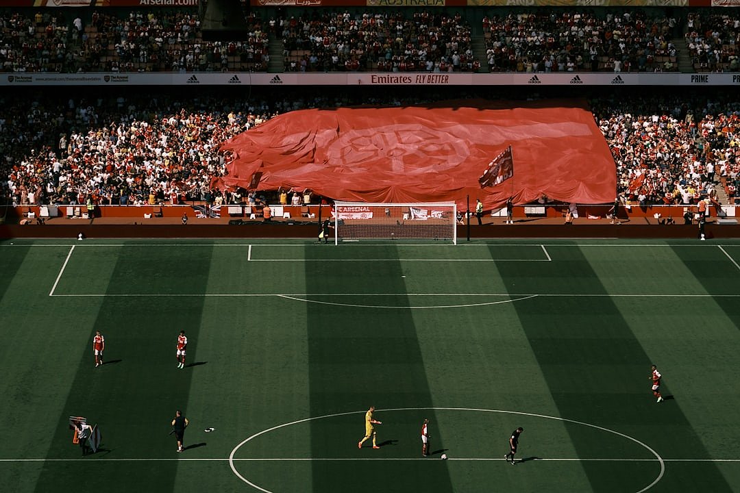 Arsenal in Premier League matchday action at Emirates Stadium