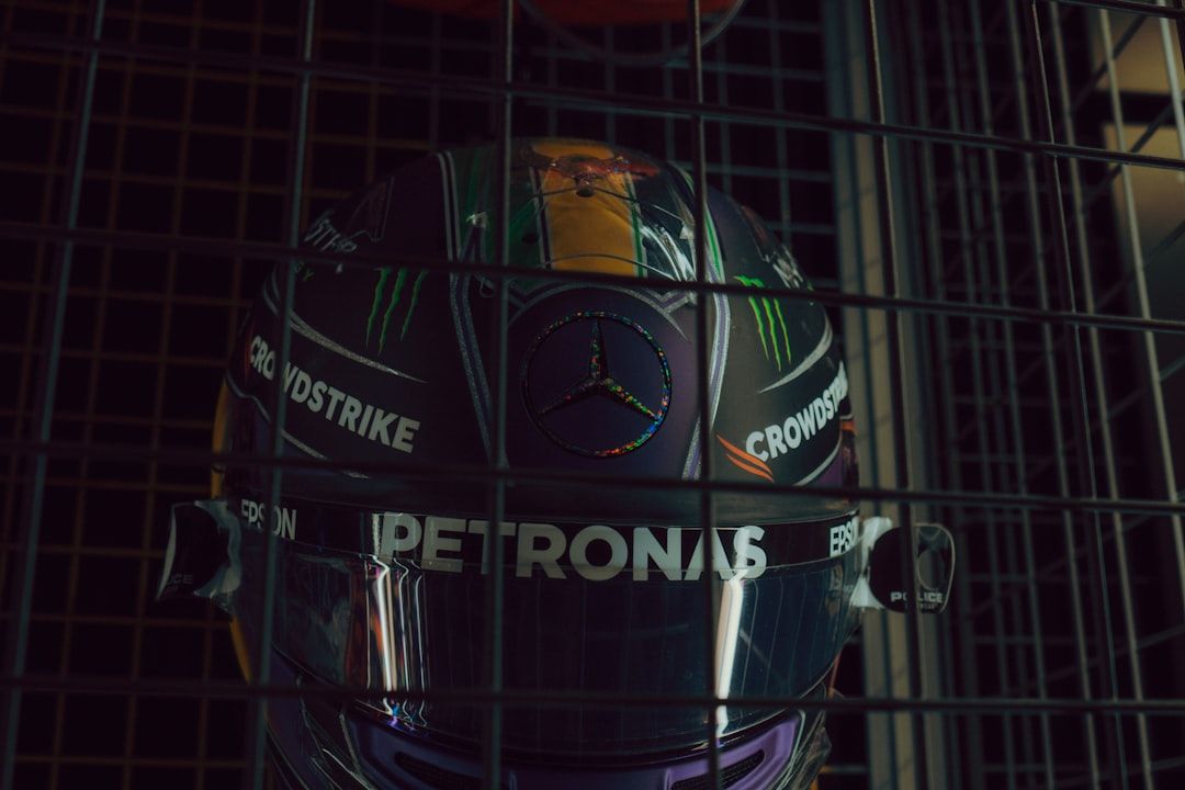 Modern Formula 1 racing helmet, representing the new generation of drivers
