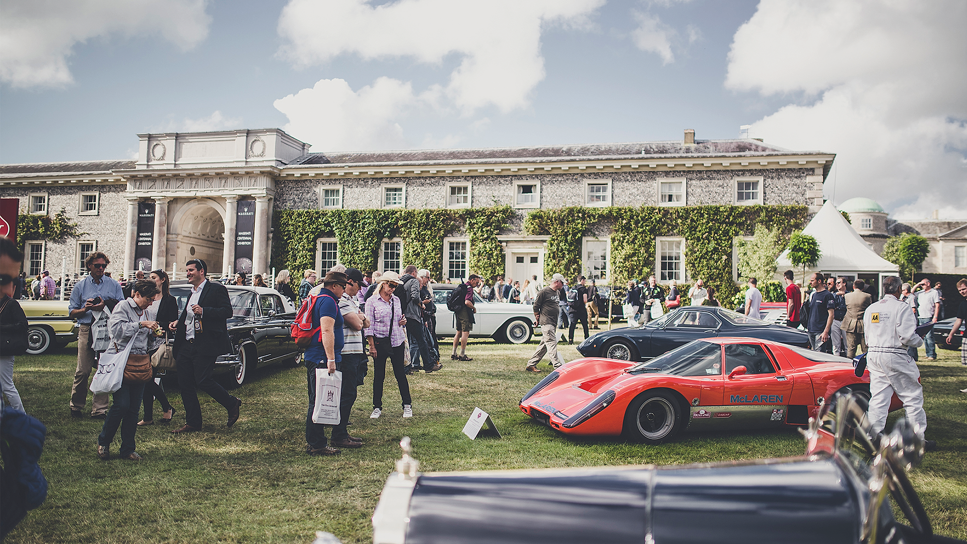 Goodwood House and estate, home of the Festival of Speed since 1993