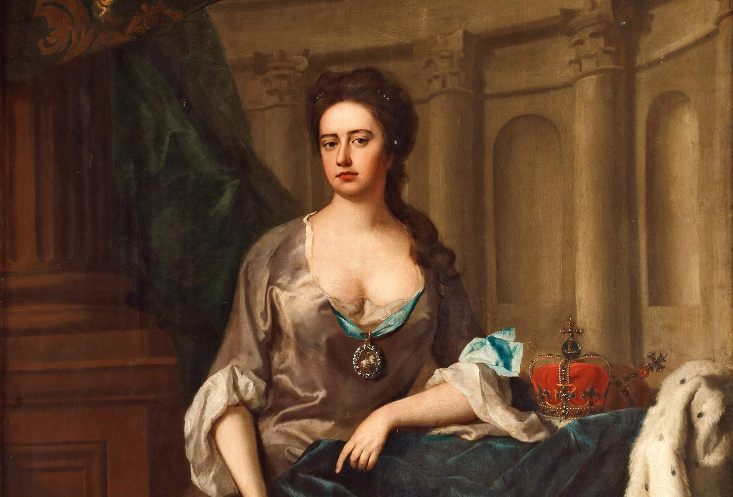 Michael Dahls painting of Anne, Queen of Great Britain