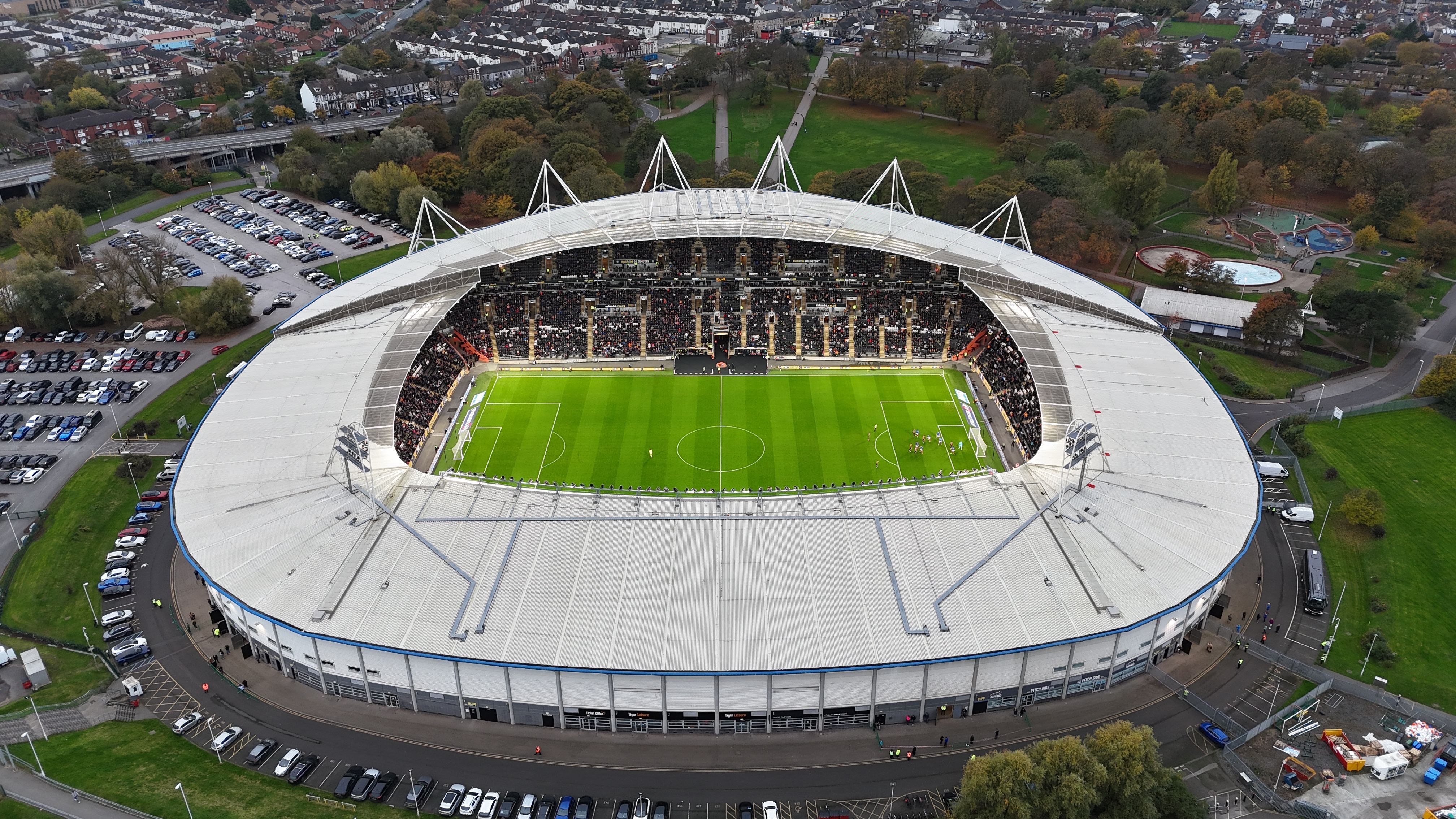 MKM Stadium, home of Hull City